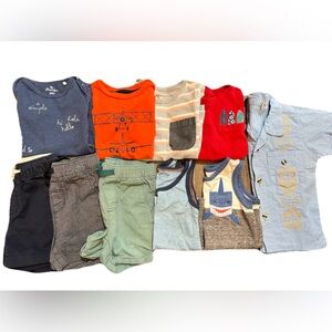 Old Navy Tucker & Tate Gap J Crew Summer Bundle Tees Shorts Tanks 18-24 2T